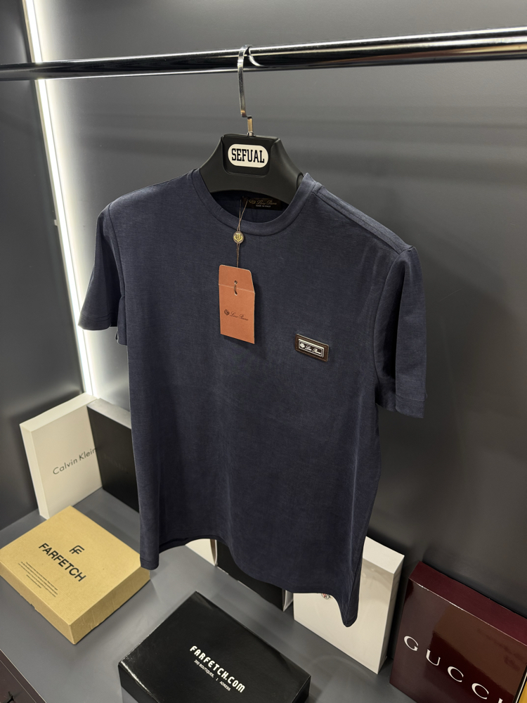 Loro Piana Premium T-Shirt (yıkamalı kumaş)