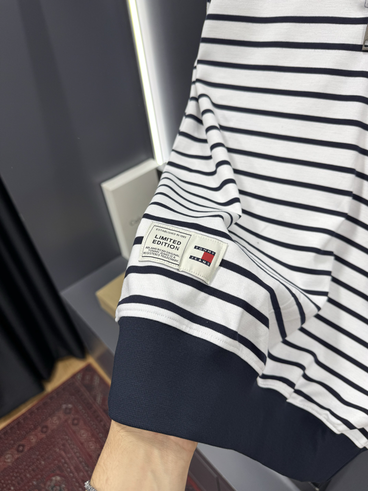 TH Premium Yarım Fermuar Sweatshirt