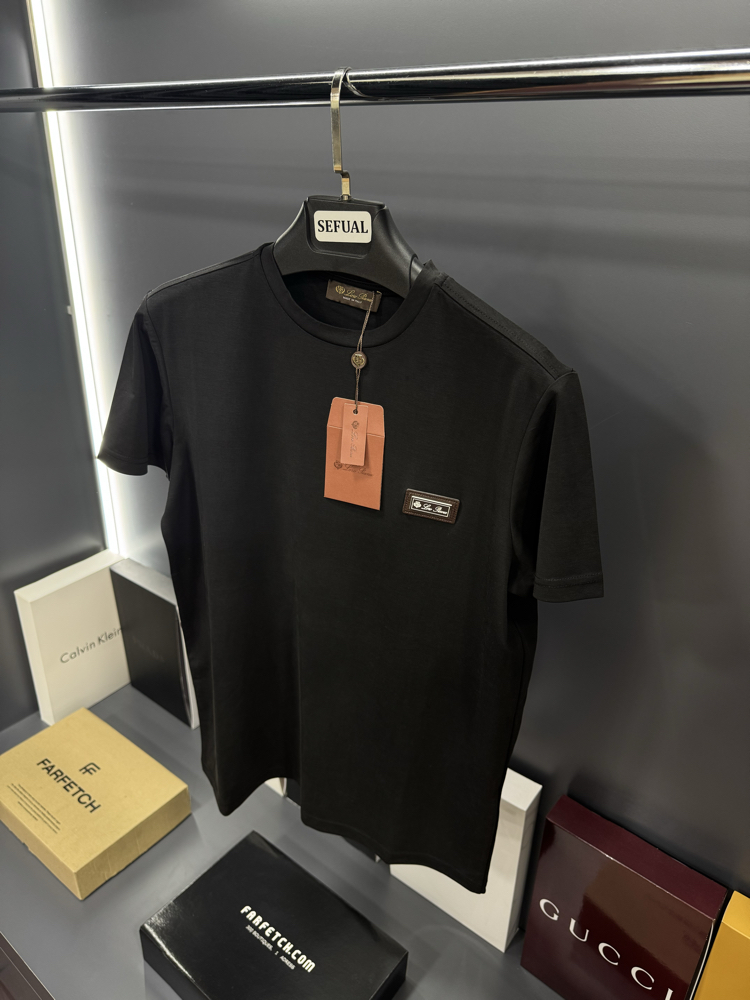 Loro Piana Premium T-Shirt (yıkamalı kumaş)