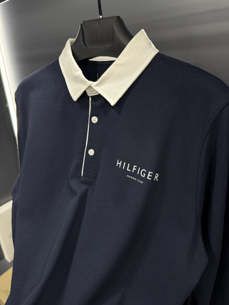 TH Premium Polo Yaka Sweatshirt (lacivert)
