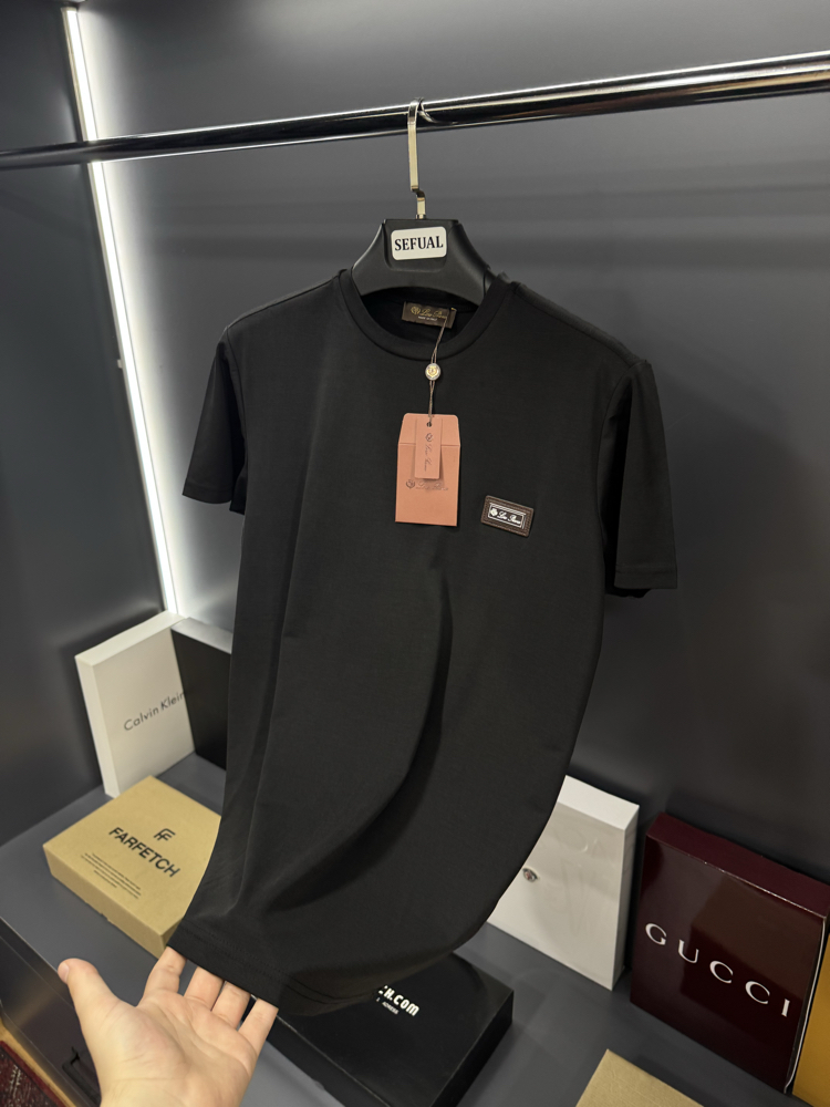 Loro Piana Premium T-Shirt (yıkamalı kumaş)