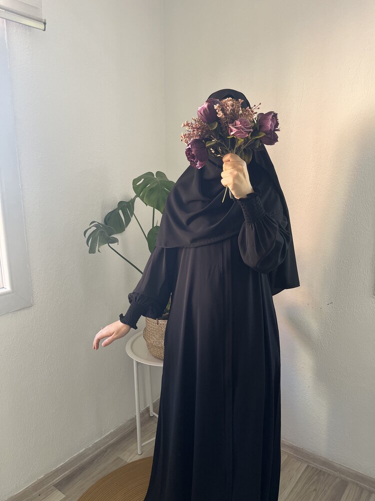 MİHRİMAH SİYAH FERACE