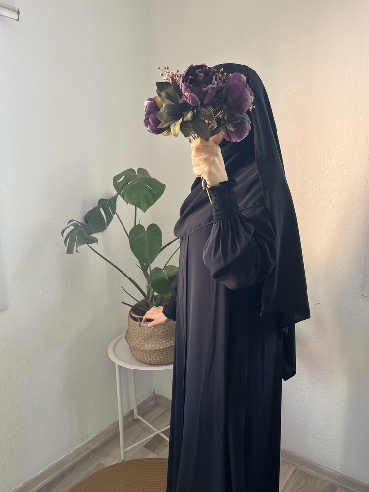 MİHRİMAH SİYAH FERACE