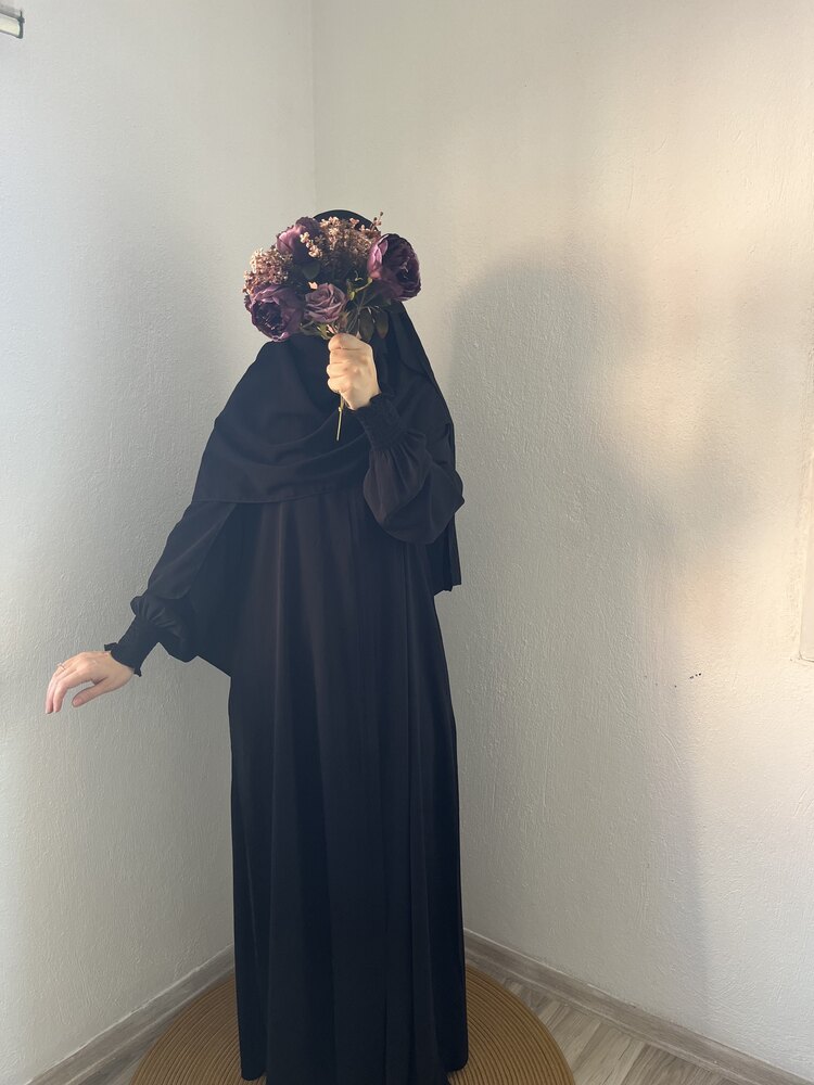MİHRİMAH SİYAH FERACE