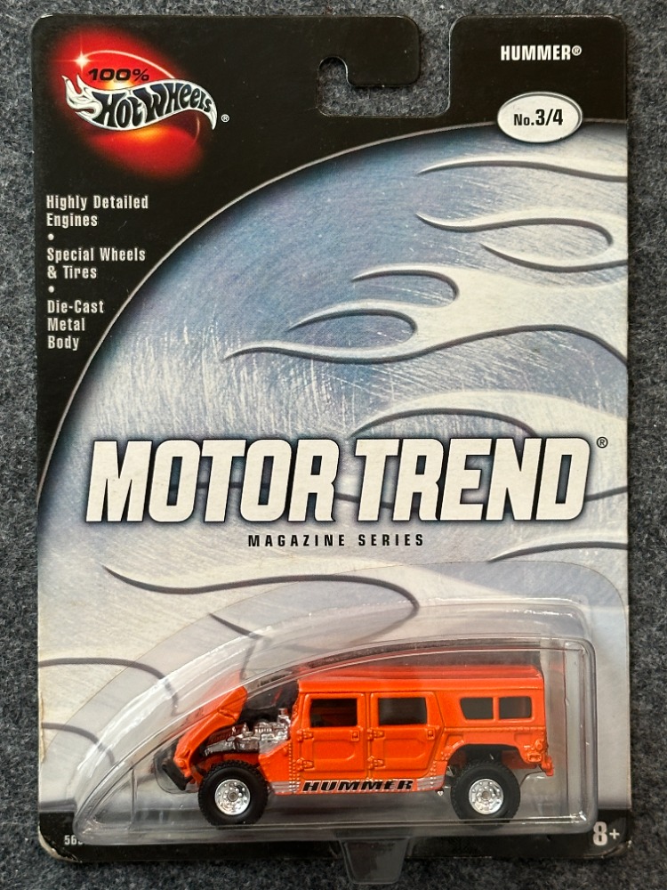 Hot Wheels 100% Motor Trend Magazine Series Hummer (2002)
