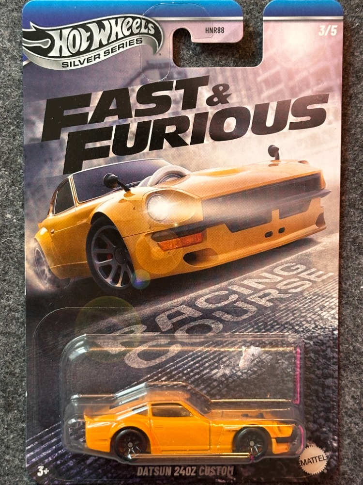 Hot Wheels Fast & Furious Silver Series Datsun 240Z Custom (2024)