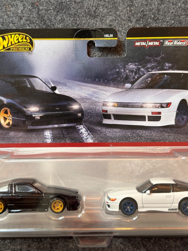 Hot Wheels Premium Car Culture Nissan 180SX & Nissan SilEighty 2'li Set