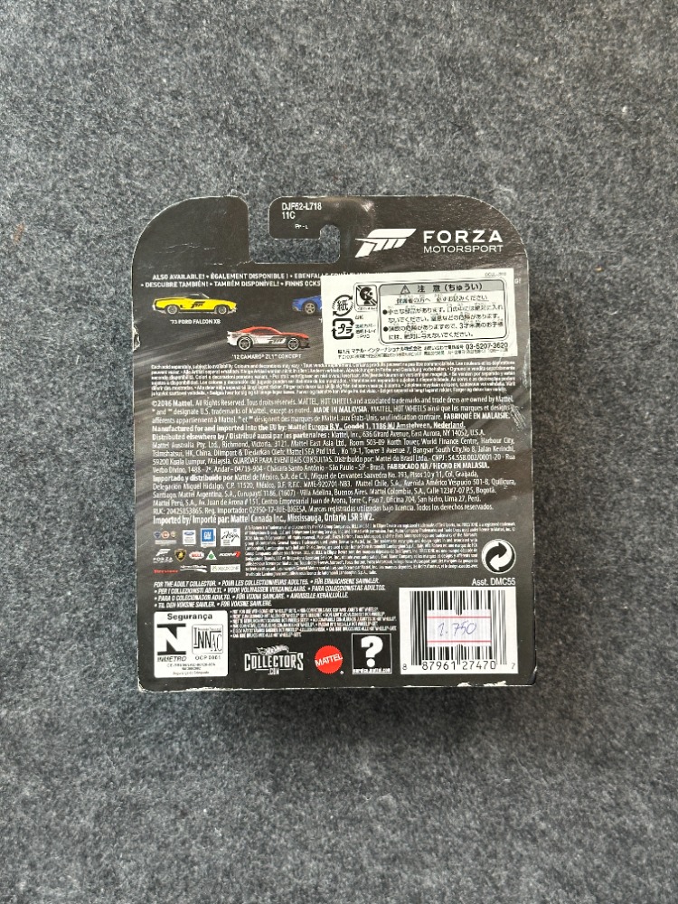 Hot Wheels Retro Entertainment '12 Camaro ZL1 Concept Forza Motorsport (2016)