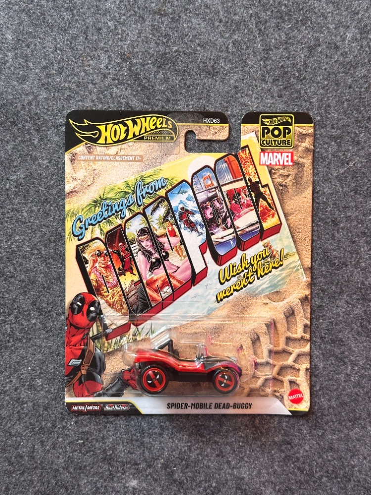 Hot Wheels Marvel Spider-Mobile Dead-Buggy Pop Culture Premium (2026)