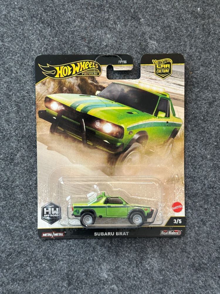 Hot Wheels Subaru Brat Car Culture Premium (2021)