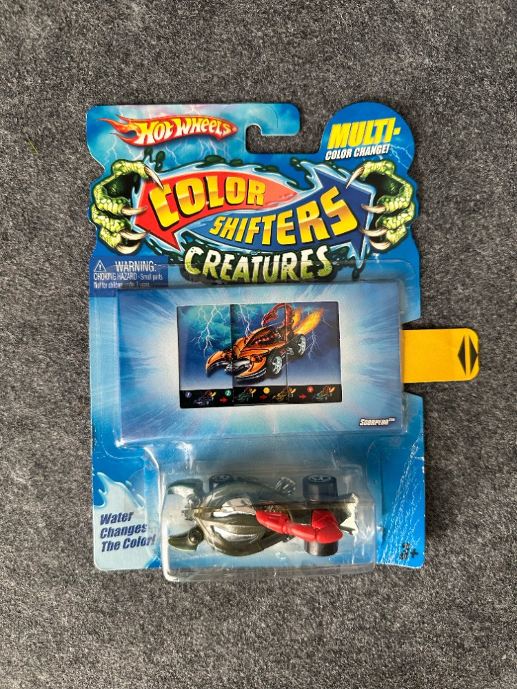 Hot Wheels Scorped Color Shifters Creatures (2009)