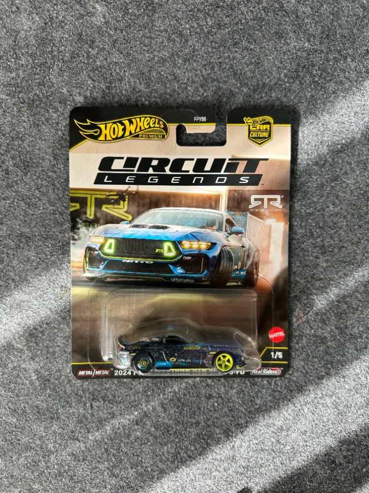 Hot Wheels Ford Mustang RTR Spec 5-FD Circuit Legends Car Culture Premium (2024)