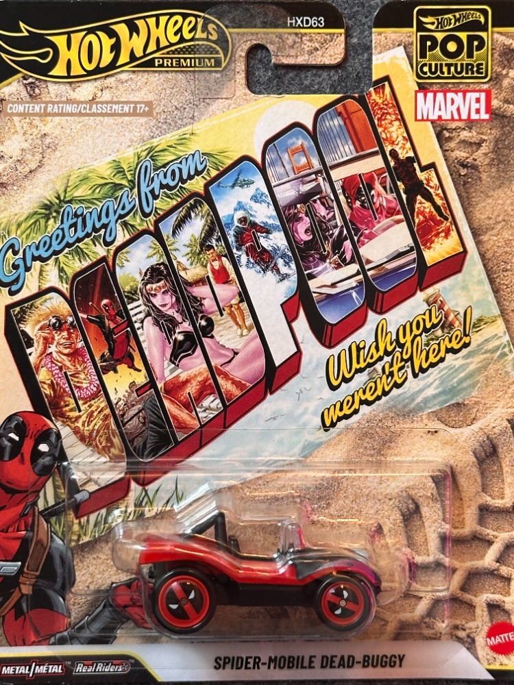 Hot Wheels Marvel Spider-Mobile Dead-Buggy Pop Culture Premium (2026)
