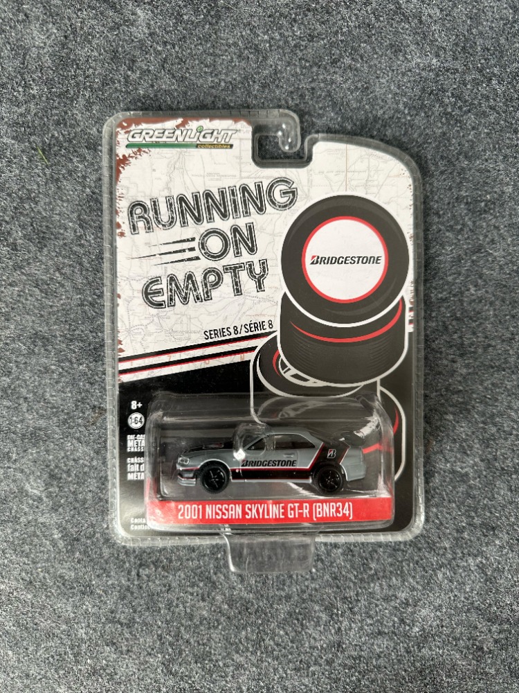 Greenlight 2001 Nissan Skyline GTR R34 1:64 (2019)