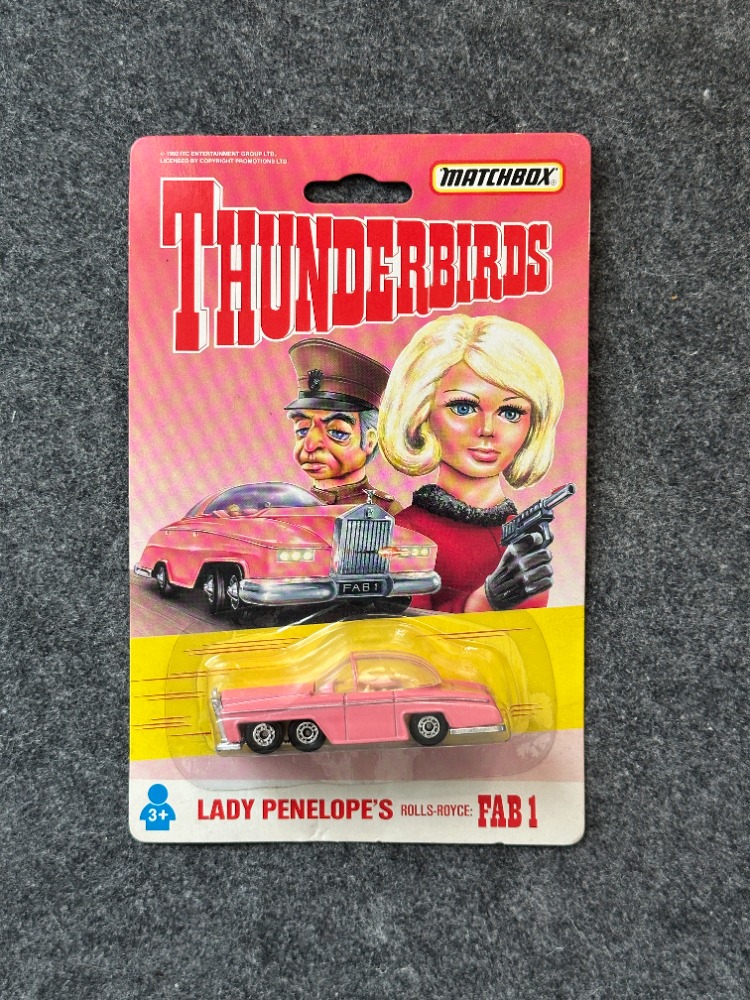 Matchbox FAB 1 Lady Penelope's Rolls-Royce Thunderbirds TV Series (1992)