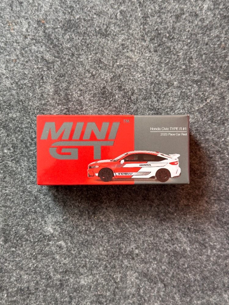 Mini GT 686 Honda Civic TYPE R 2023 Pace Car Red