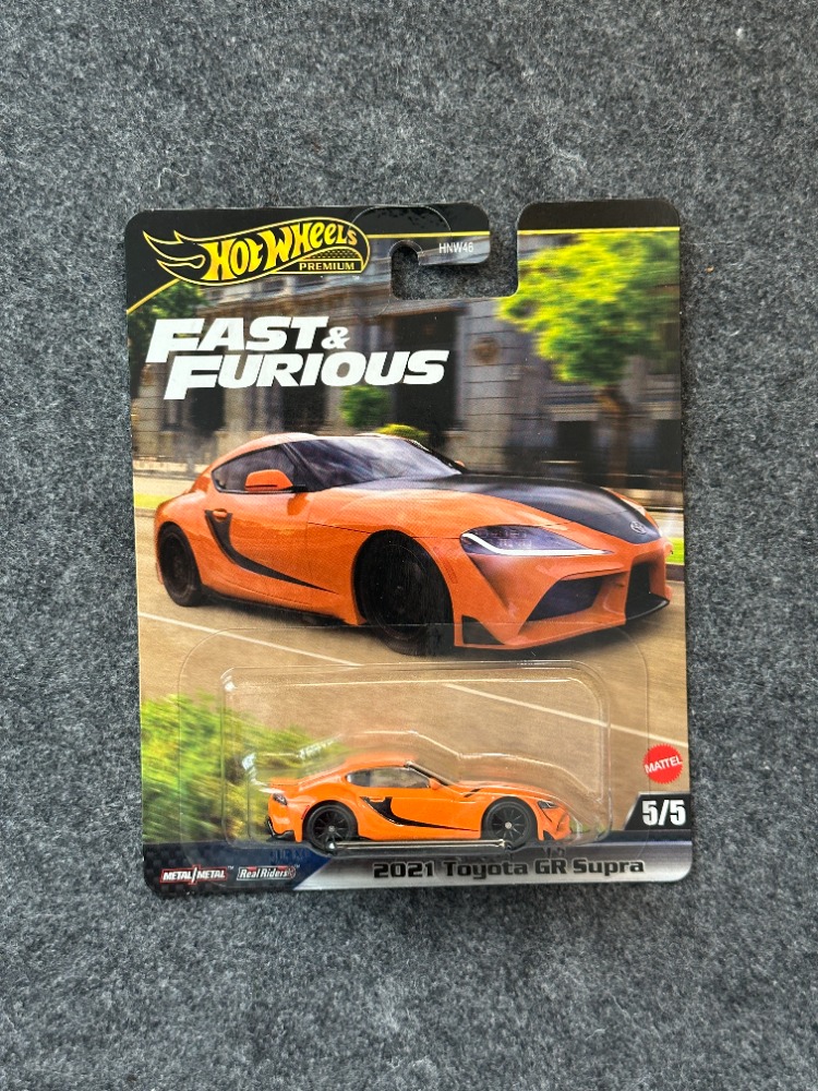 Hot Wheels 2021 Toyota GR Supra Fast & Furious Premium (2024)
