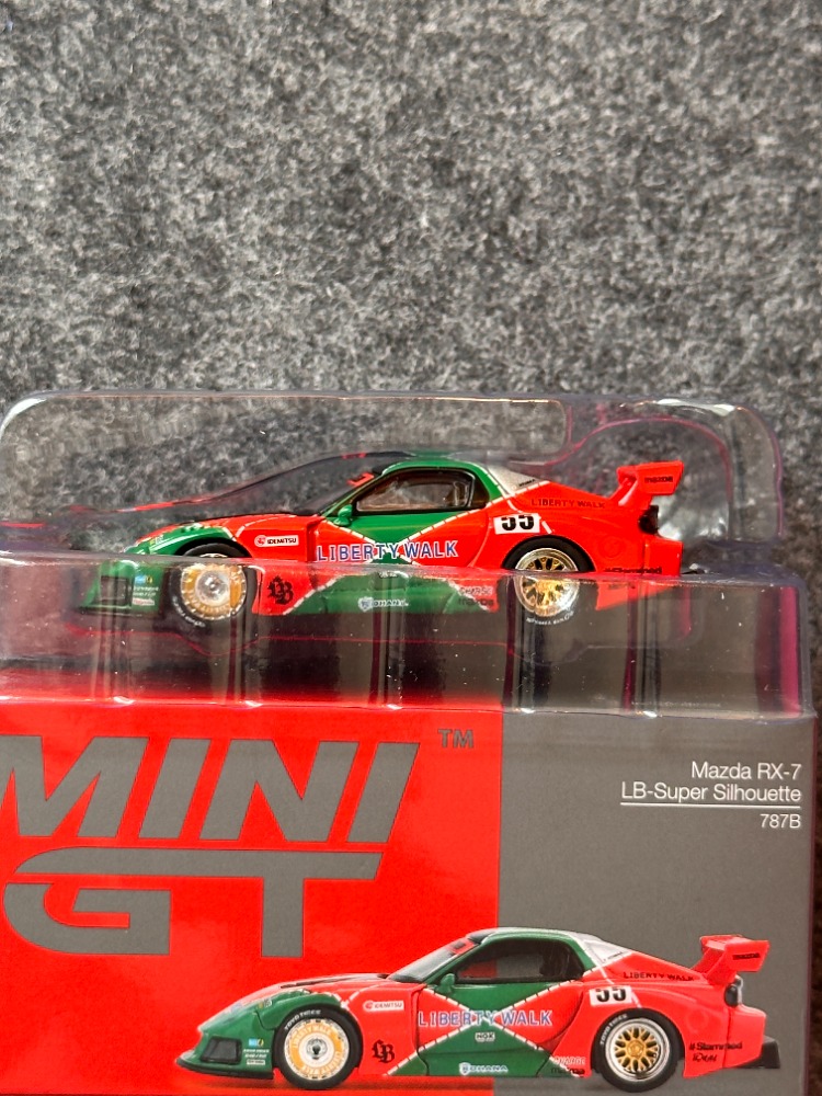 Mini GT 990 Mazda RX-7 LB-Super Silhouette 787B