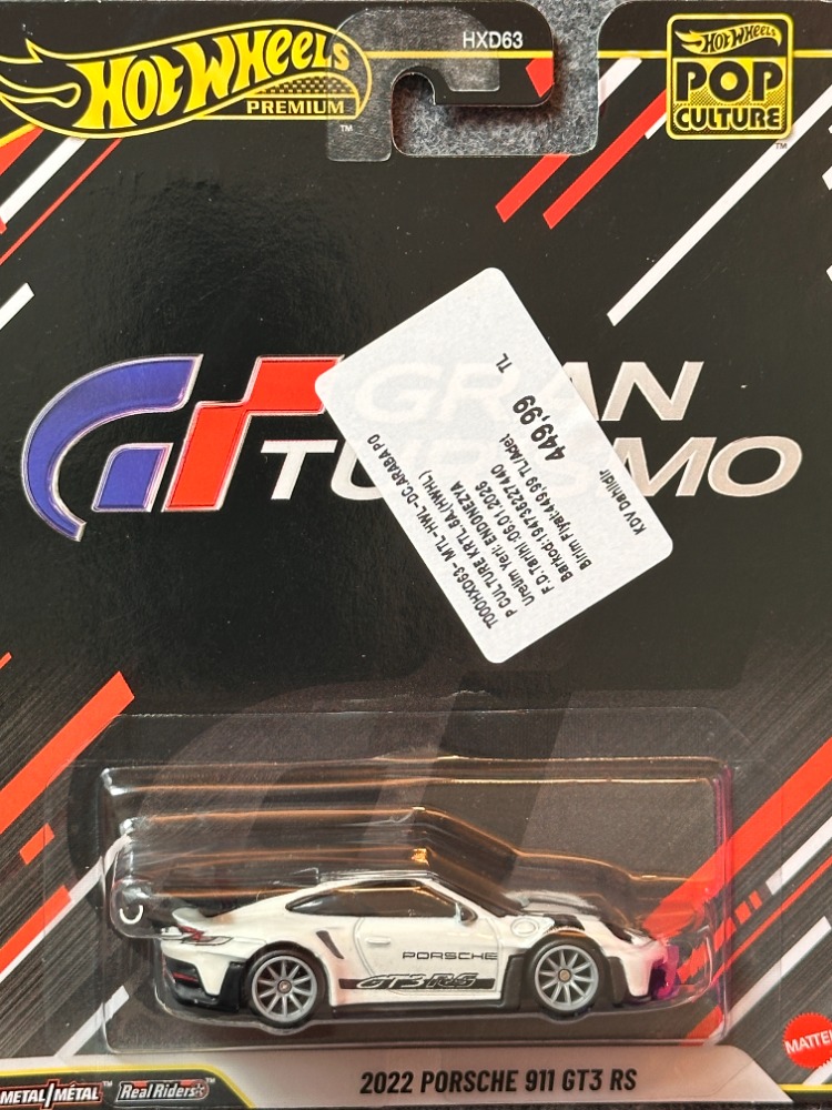 Hot Wheels Gran Turismo 2022 Porsche 911 GT3 RS Pop Culture Premium (2025)