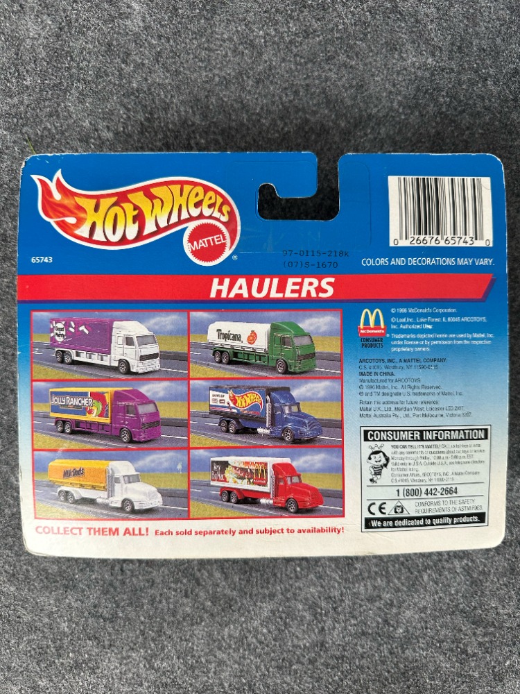 Hot Wheels Haulers Tır (1996)