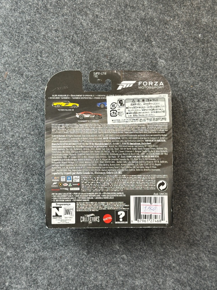 Hot Wheels Retro Entertainment Forza Motorsport Alfa Romeo Giulia Sprint GTA (2016)