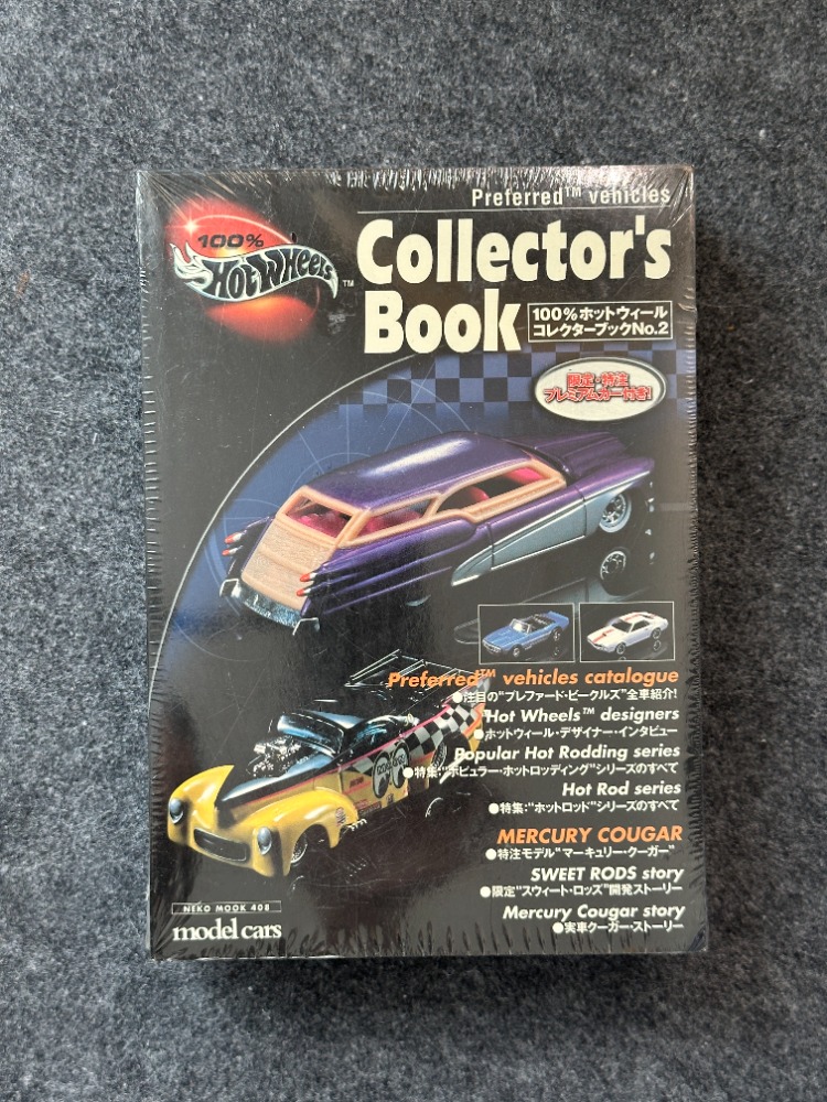 Hot Wheels "Sweet Rods" Mercury Cougar Collector's Book (2002)