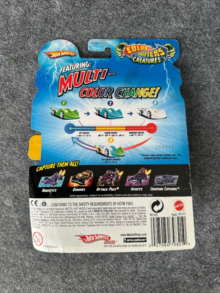 Hot Wheels Scorped Color Shifters Creatures (2009)