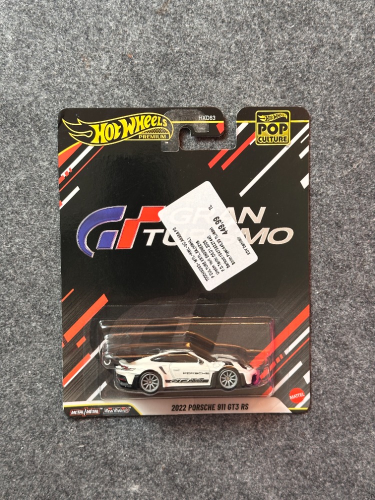 Hot Wheels Gran Turismo 2022 Porsche 911 GT3 RS Pop Culture Premium (2025)
