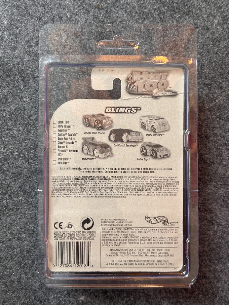 Hot Wheels Blings Series Brick Cutter First Editions (2003)