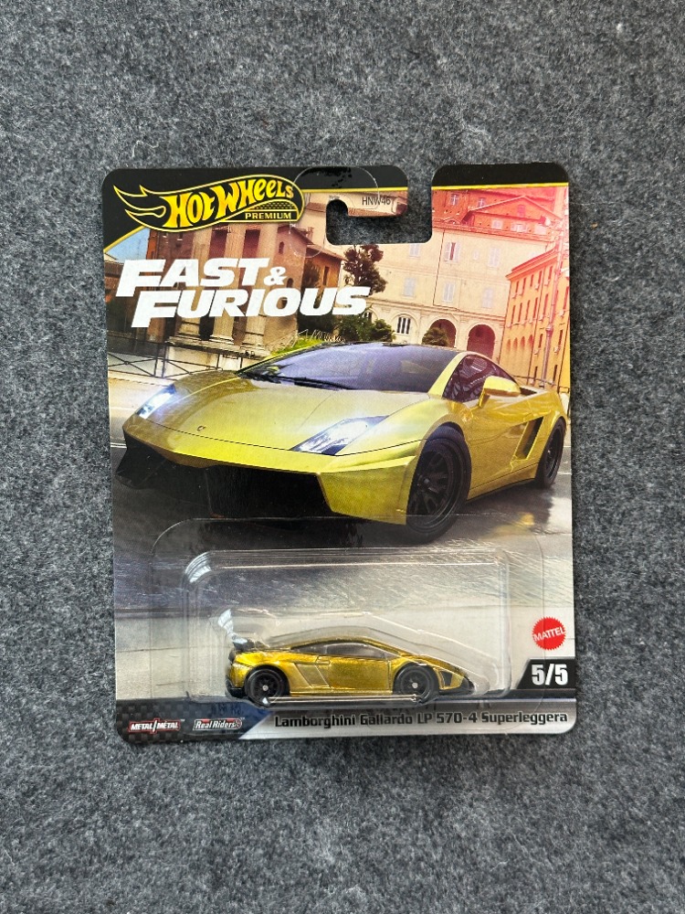 Hot Wheels Lamborghini Gallardo LP 570-4 Fast & Furious Premium (2024)