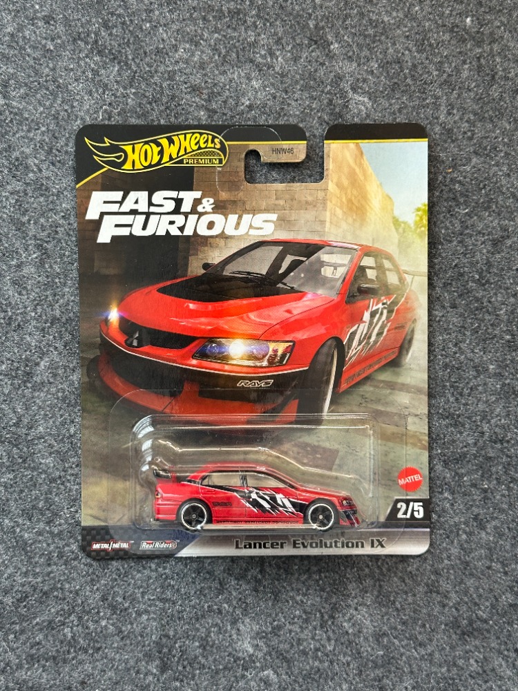 Hot Wheels Mitsubishi Lancer Evolution IX Fast & Furious Premium (2024)