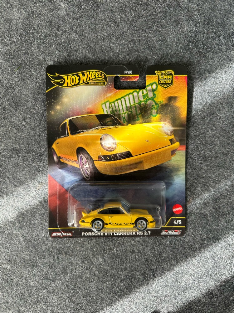 Hot Wheels Porsche 911 Carrera RS 2.7 Car Culture Premium (2024)