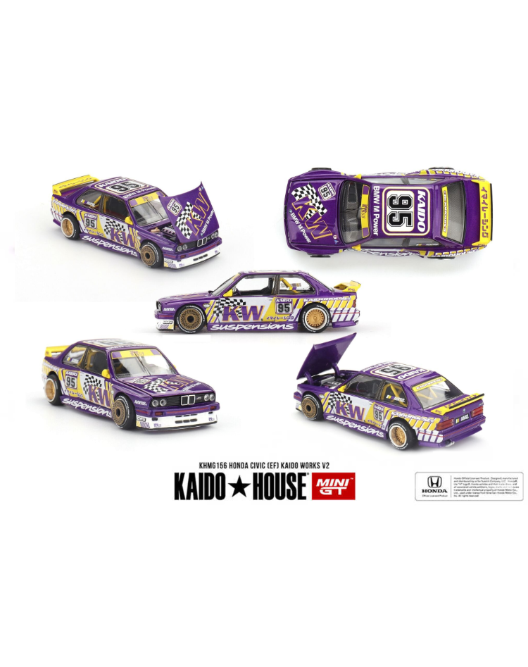 Mini GT x Kaido House 194 BMW M3 Kaido KW V1