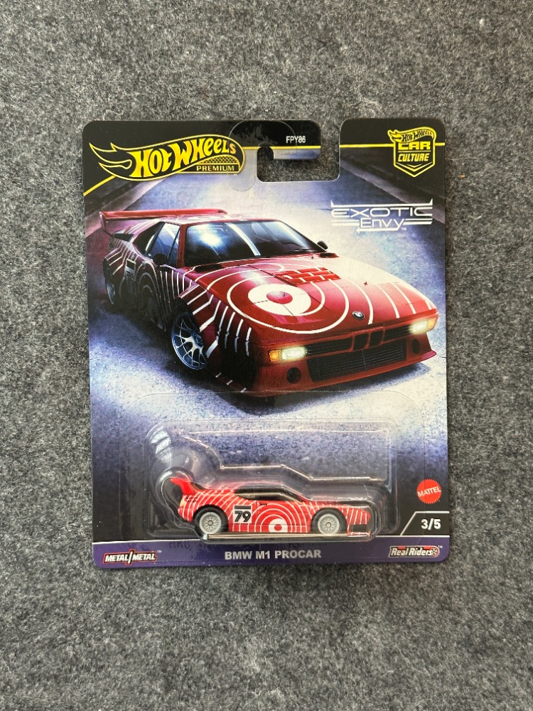Hot Wheels BMW M1 Procar Car Culture Premium (2021)