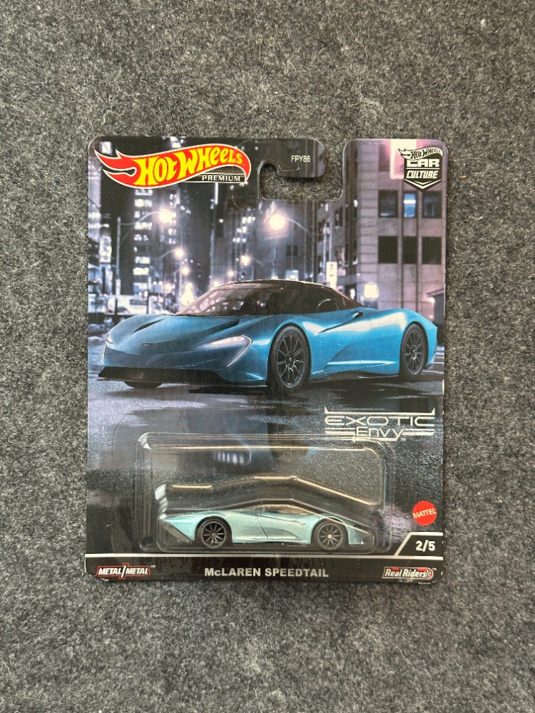 Hot Wheels Mclaren Speedtail Car Culture Premium (2021)