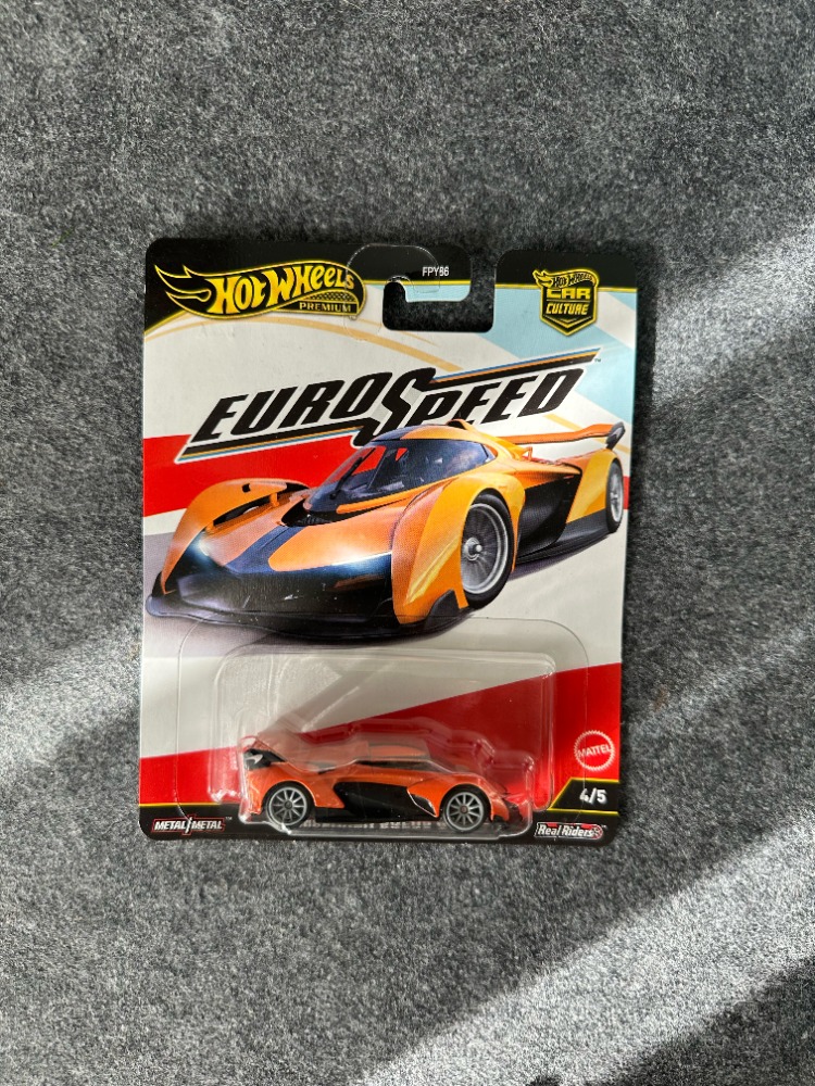 Hot Wheels Mclaren Solus GT Euro Speed Car Culture Premium (2025)