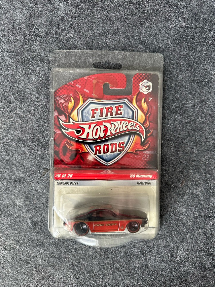 Hot Wheels Fire Rods #9 of 26 '69 Mustang (2006)
