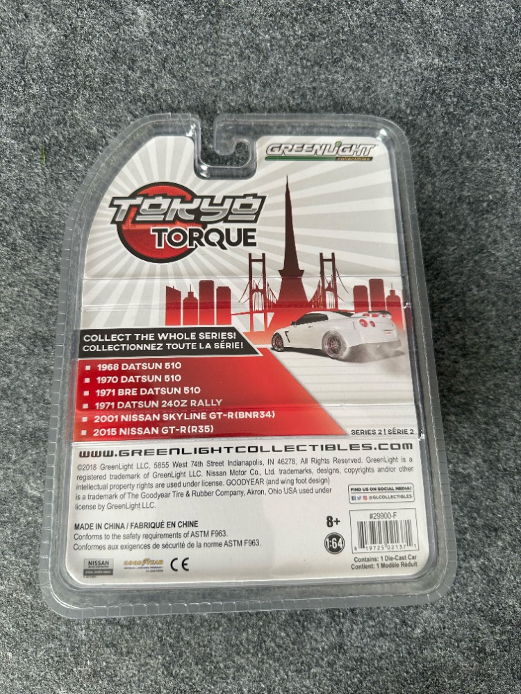 Greenlight 2015 Nissan Skyline GTR R35 1:64 (2018)