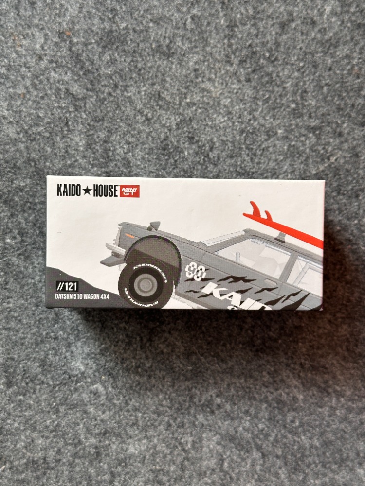 Mini GT x Kaido House 121 Datsun 510 Wagon 4x4 Offroad V1