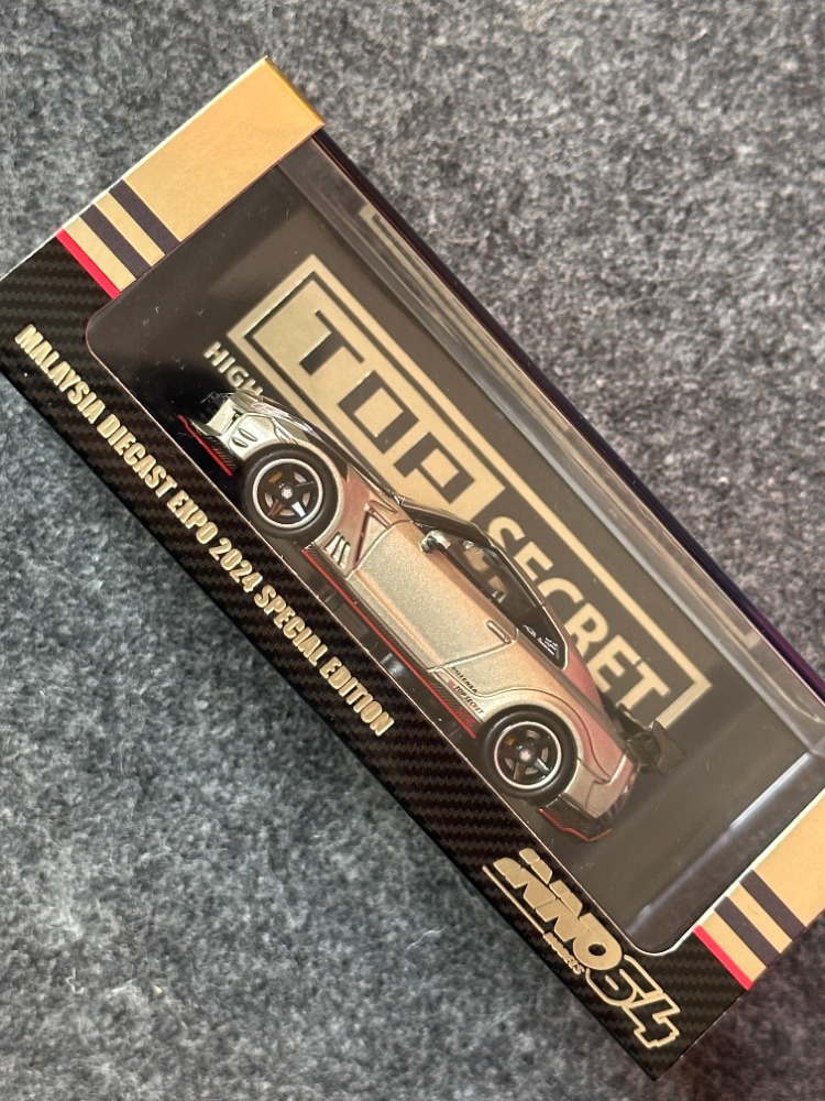 INNO64 Nissan GT-R (R35) "Top Secret" Special Edition Malaysia Diecast Expo 2024