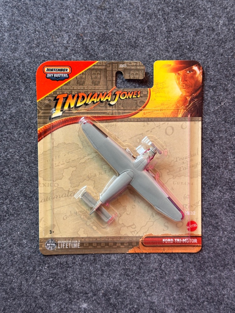 Matchbox Sky Busters Ford Tri-Motor Indiana Jones (2024)