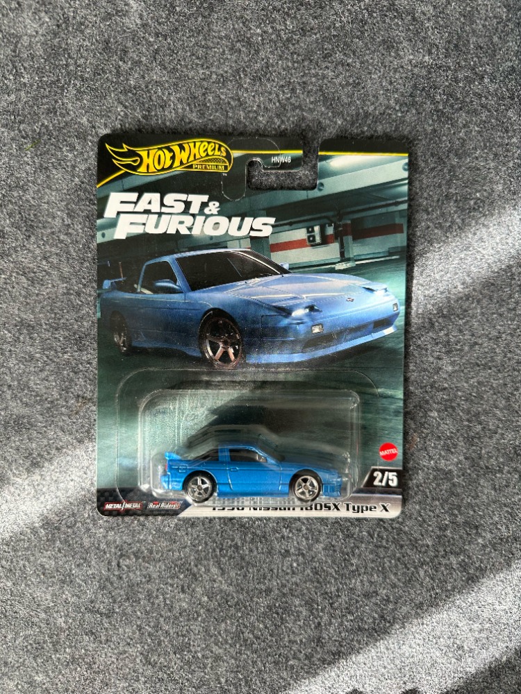 Hot Wheels Nissan 180SX Type X Fast & Furious Premium (2024)