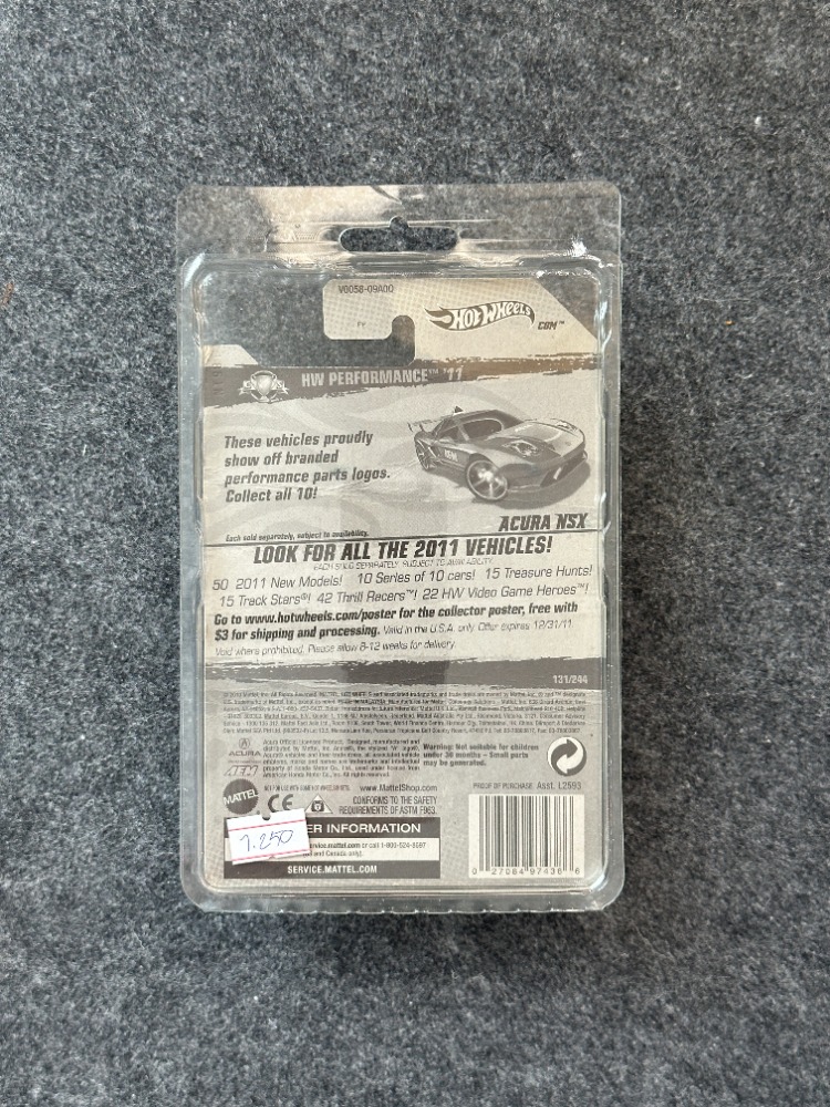 Hot Wheels Acura NSX (2010)