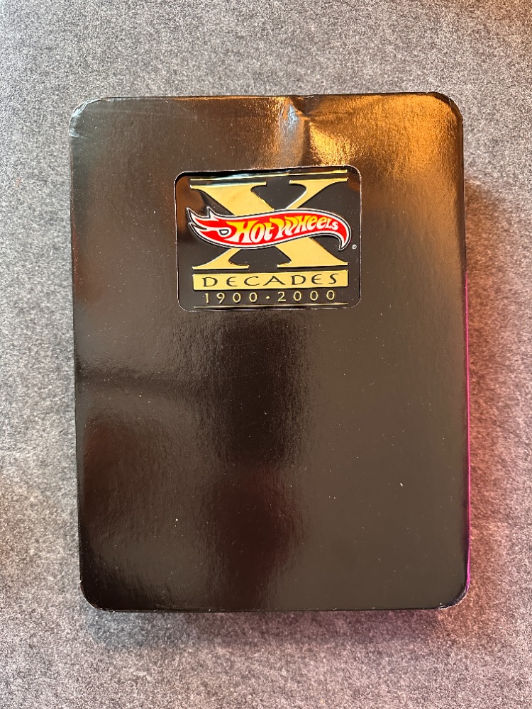 Hot Wheels Decades 1900-2000 Collectible Tin Set (2002)