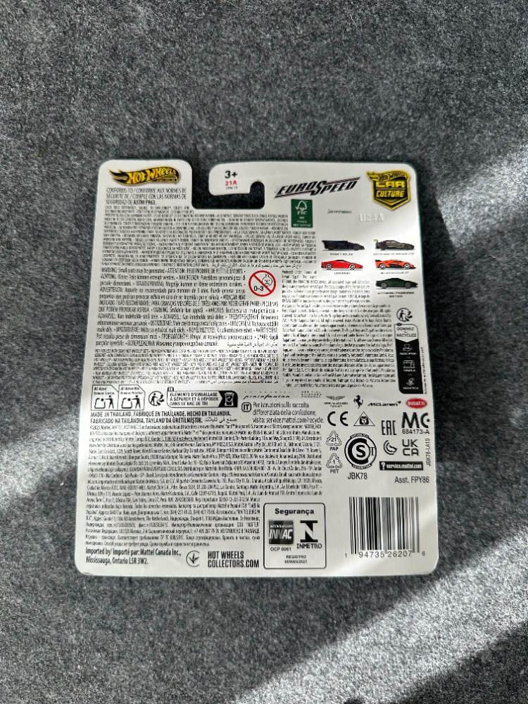 Hot Wheels Mclaren Solus GT Euro Speed Car Culture Premium (2025)