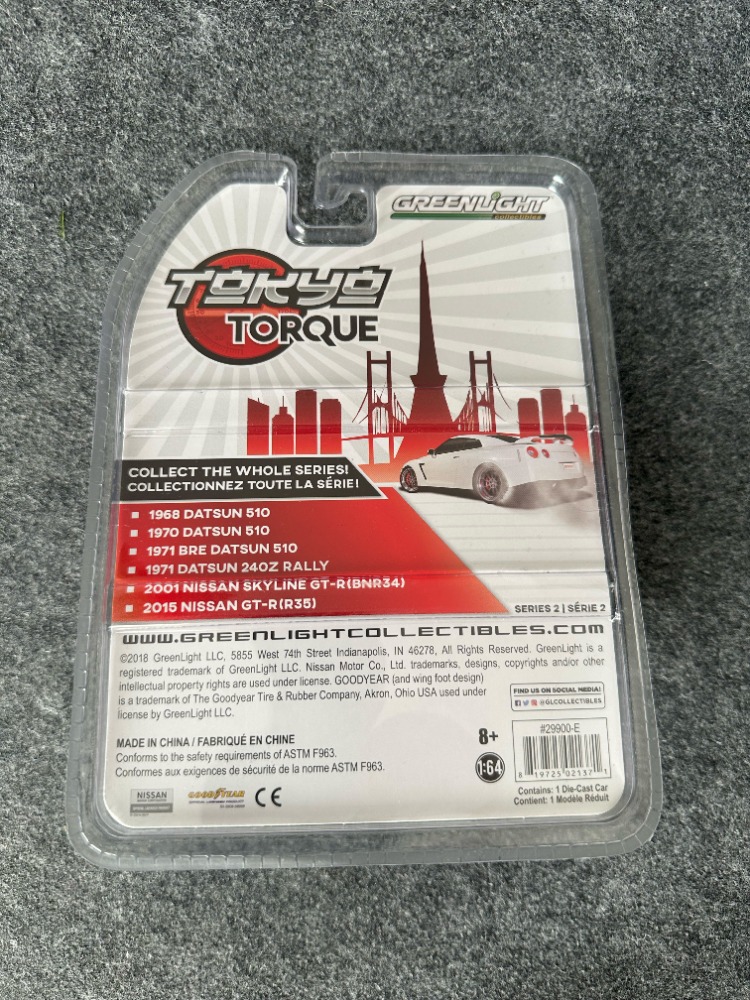 Greenlight 2001 Nissan Skyline GTR R34 1:64 (2018)
