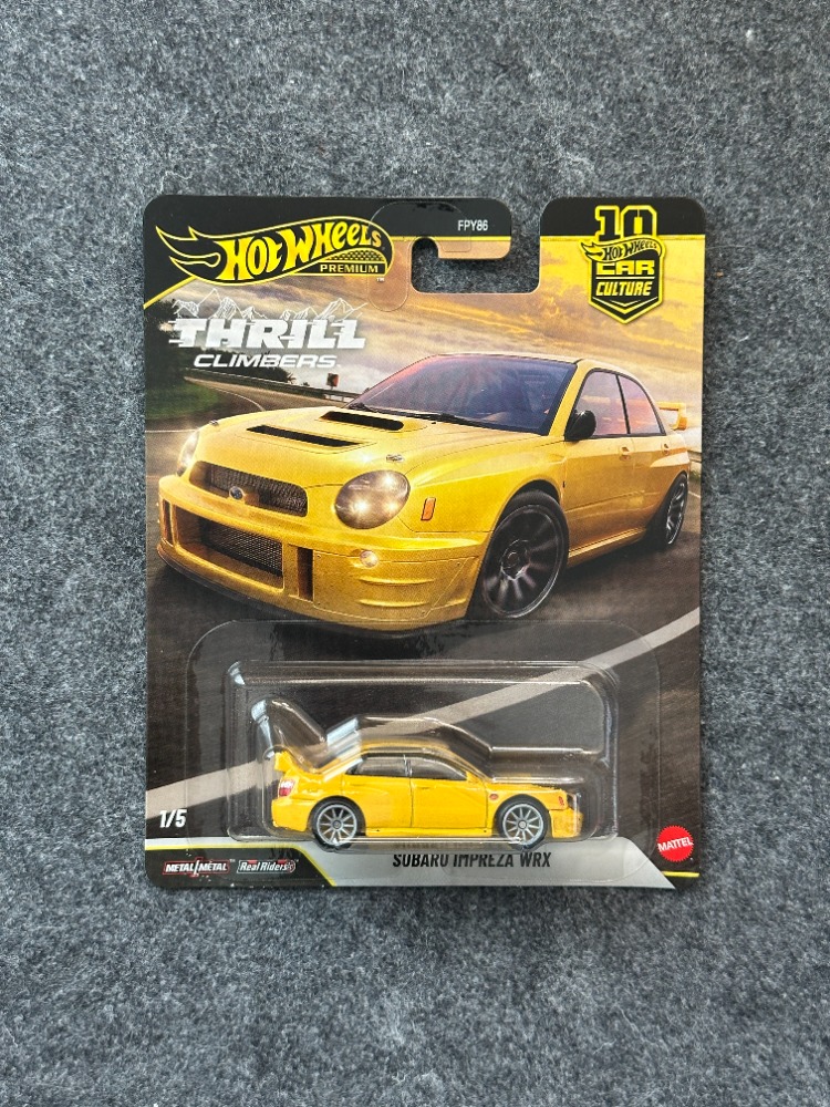 Hot Wheels Subaru Impreza WRX Car Culture Premium (2026)