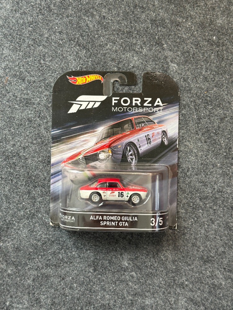 Hot Wheels Retro Entertainment Forza Motorsport Alfa Romeo Giulia Sprint GTA (2016)
