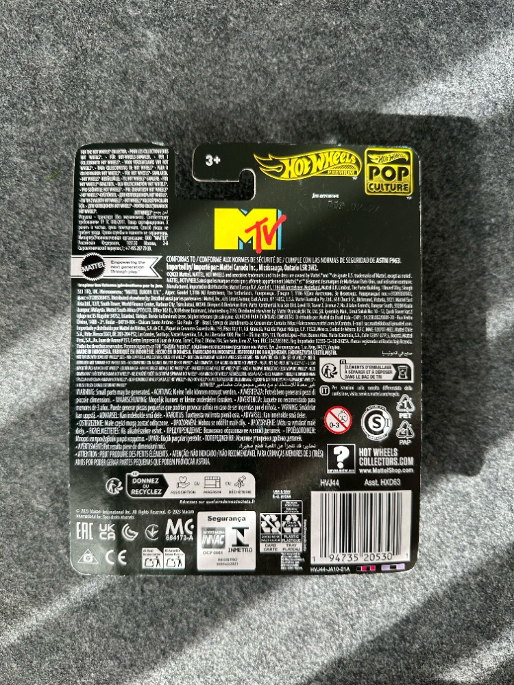 Hot Wheels MTV Dairy Delivery Pop Culture Premium (2023)