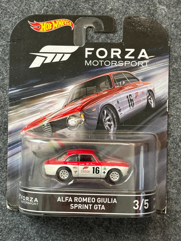 Hot Wheels Retro Entertainment Forza Motorsport Alfa Romeo Giulia Sprint GTA (2016)